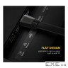 Кабель UGREEN ED015 Flat Cable HDMI v2.0 2м Black (70159) (UGR-70159)