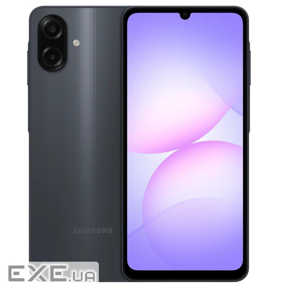 Мобільний телефон Samsung Galaxy A07 4/128Gb Black (SM-A075FZKGSEK)