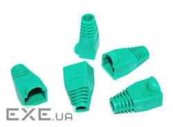 Ковпачок коннектора RJ-45 Green (100 шт / уп.) Merlion (CPRJ45ML-GN)
