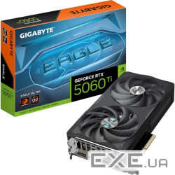 Відеокарта GIGABYTE GeForce RTX 5060 Ti Eagle OC 16G (GV-N506TEAGLE OC-16GD)