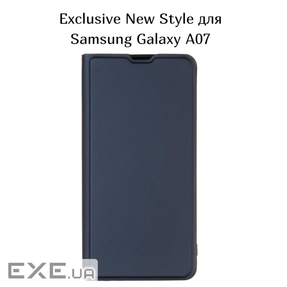 Чохол до мобільного телефона BeCover Exclusive New Style Samsung Galaxy A07 SM-A075 Deep Bl (713892)