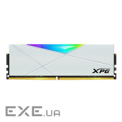 Модуль пам'яті ADATA XPG Spectrix D50 RGB White DDR4 3600MHz 32GB (AX4U360032G18I-SW50)
