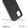 Чохол до мобільного телефона BeCover FIBRA ArcLine MagSafe Apple iPhone 17 Black (715372)