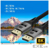 Кабель DisplayPort (M) - DisplayPort (M), 3 м, Black, ColorWay, V1.4, 8K / 60 Гц (CW-CBDP094-BK)