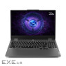 ноутбук 15.6FM/i5-12600HX/16/512/RTX 3050 6GB/DOS/ BL/Luna grey LENOVO LOQ 15IAX9 (83GS00U6RA