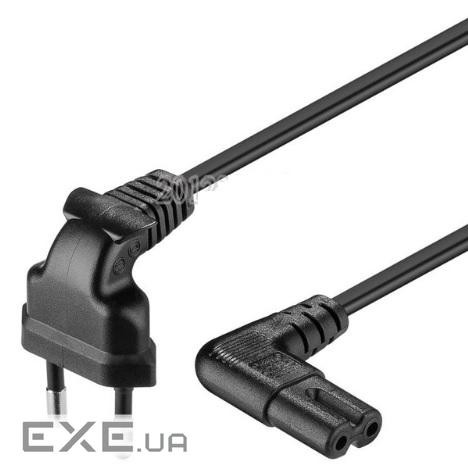 Кабель живлення 1.2m, 0.5mm, PC-184/2 CEE7/16-C7 2 pin (для побутової техніки) (PC-184/2 CEE7/16-C7 CU12)