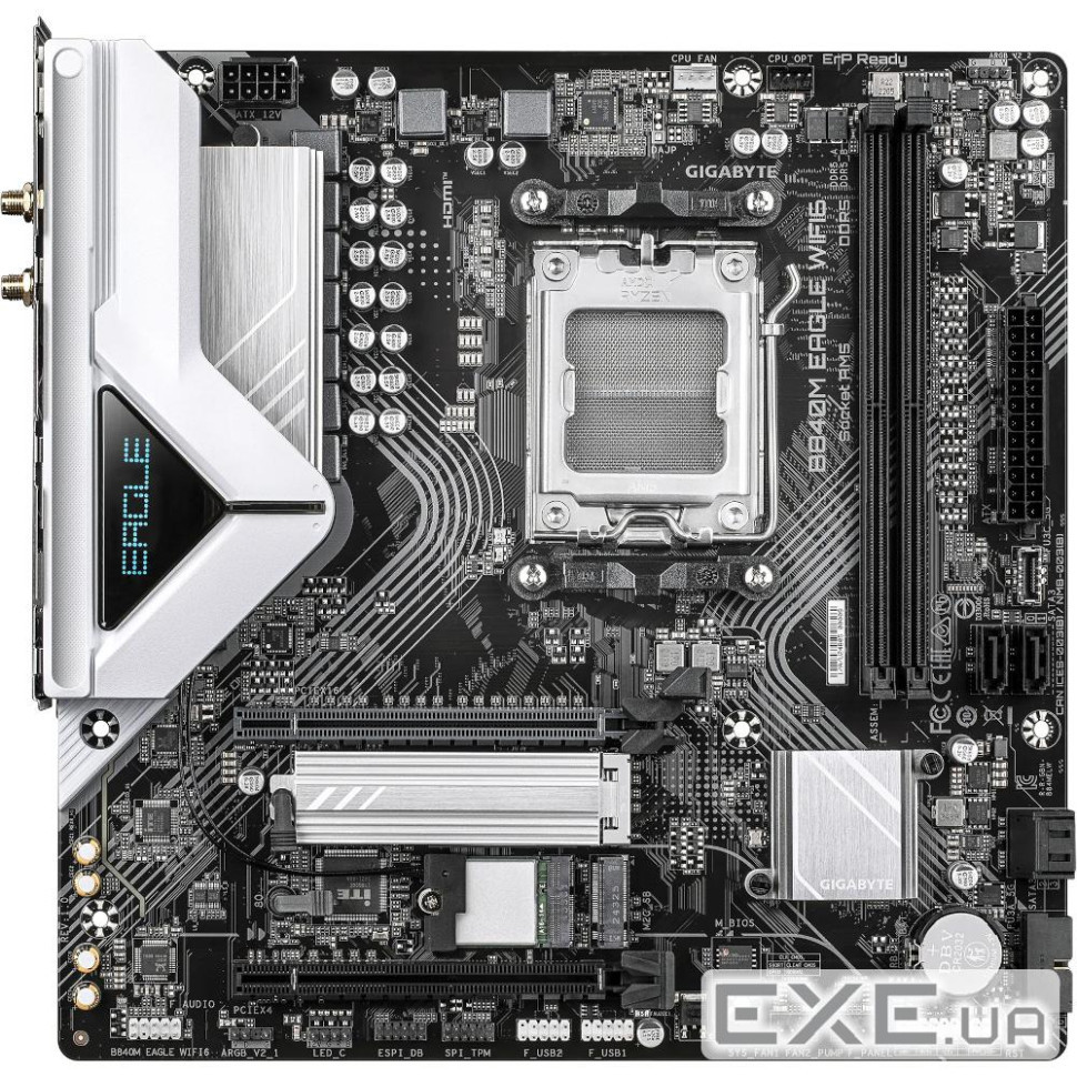 Материнська плата GIGABYTE B840M Eagle WiFi6