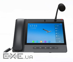 Телефон IP Fanvil A320i-Black 2xGE LAN, Wi-Fi, 20 SIP ліній, 116 DSS клавіш, BT5.0, Android 9.0, PoE