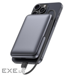 Батарея універсальна Vinga 10000 mAh 22.5W/15W/2.5W Wireless (VPBB1022WL)