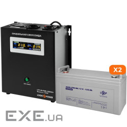 Комплект резервного живлення LogicPower W1500 + мультигелева батарея 3300 Ватт (19807)