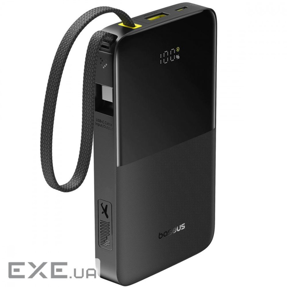 Портативная Батарея Baseus EnerFill Bipow2 Pro 22.5W 10000mAh black (E0027600)