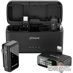 Беспроводной петличный микрофон Proove Forum Pro black (PFWM00000201)