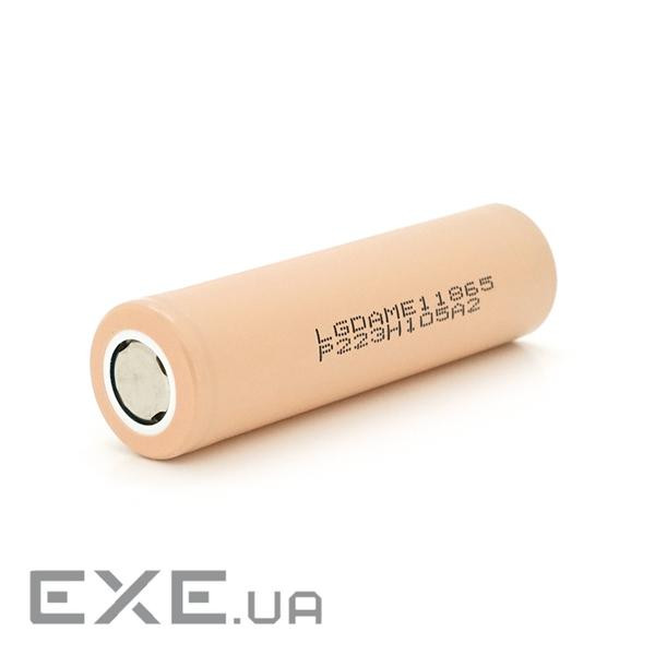 Акумулятор 18650 Li-Ion LG INR18650 ME1 (LGDAME11865), 2100mAh, 4.2A, 4.2/3.65/2.8V, Orange, 2 ш