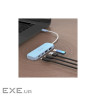 Концентратор J5create USB-C to 2xUSB-A + 2xUSB-C 3.2 10Gbps cyan (JCH342EC-N)