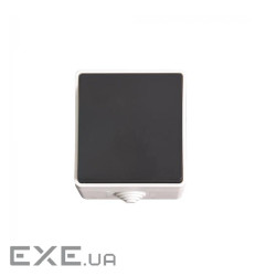 Выключатель ELM SW-10 накладной IP54 одноклавишный Серо-черный (41-0025)