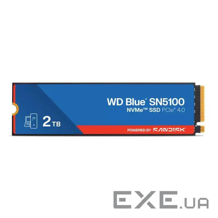 SSD диск WD Blue SN5100 2TB M.2 NVMe (WDS200T5B0E)