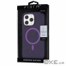 Чохол до мобільного телефона BeCover FIBRA Silicone OmniMag Apple iPhone 16 Pro Max Dark Pu (716234)