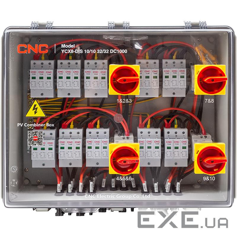 Панель відключення PV CNC 10in-10out, IP66 (NV822553)