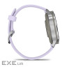 Смарт-часы Garmin Venu 4 41mm Silver Bezel with Periwinkle Silicone Band (010-03013-01), 1.2" (390x3