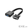 Перехідник DVI 24+1 M to VGA F active black Ugreen (40259)