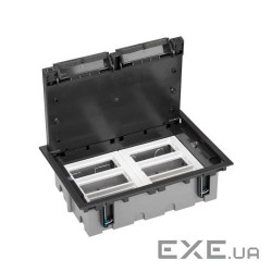 Люк на 12xK45 модулів, глибина 70-105 мм, графіт, відповідник люка SF670/14 (KF1270/14)