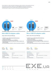 Кабель пристроїв USB2.0 A-mini 5p M/M 3.0m,Casual D=3.7mm 80xWires,синій (75.07.0128-1) (75.07.0128-1)