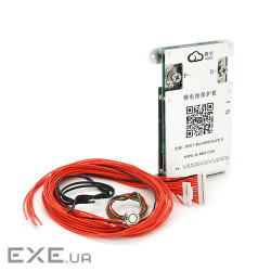 BMS плата JK-BD4A24S10P Li-Ion / LiFePo4 / LTO 7S-24S, 100A, CAN / RS485, 1m&Omega,, Bluetooth,