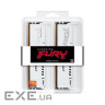 Модуль пам'яті KINGSTON FURY Beast EXPO White DDR5 6400MHz 32GB Kit 2x16GB (KF564C32BWEK2-32)