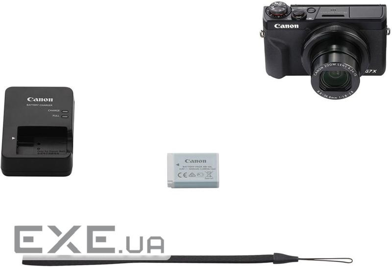 Цифрування. фотокамера Canon Powershot G7 X Mark III Black (3637C013)