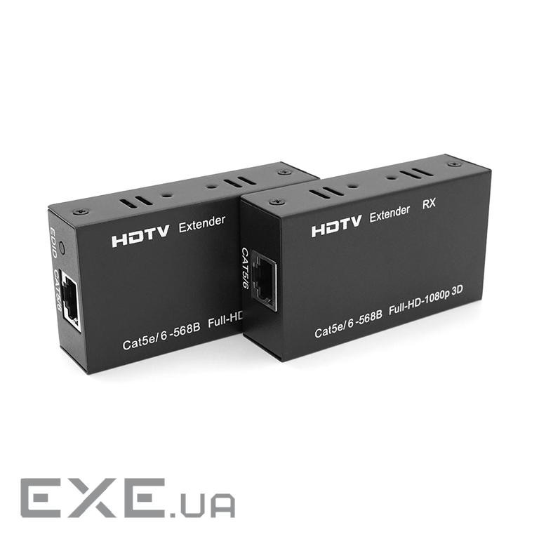 Одноканальний активний подовжувач HDMI сигналу кабелем UTP. Дальність переда (YT-SCPE HDM-60m1080Р) )