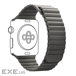 Ремінець до смарт-годинника Armorstandart Leather Loop для Apple Watch 42 (Series 11-10)/ (ARM48654)