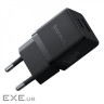 Wall Charger Baseus Palm Fast Charger Type-C+USB 20W (With Cable Type-C to Type-C (P10111608113-01)