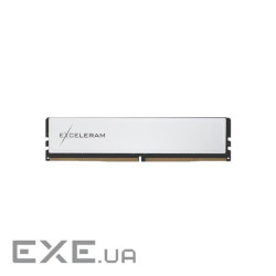 Модуль пам'яті EXCELERAM Black&White White Sark DDR5 6000MHz 16GB (EBW50160603638C)