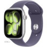 Apple Watch Series 11 GPS 46mm Silver Aluminium Case with Purple Fog Sport Band - M/L,Mo (MEVA4RK/A)
