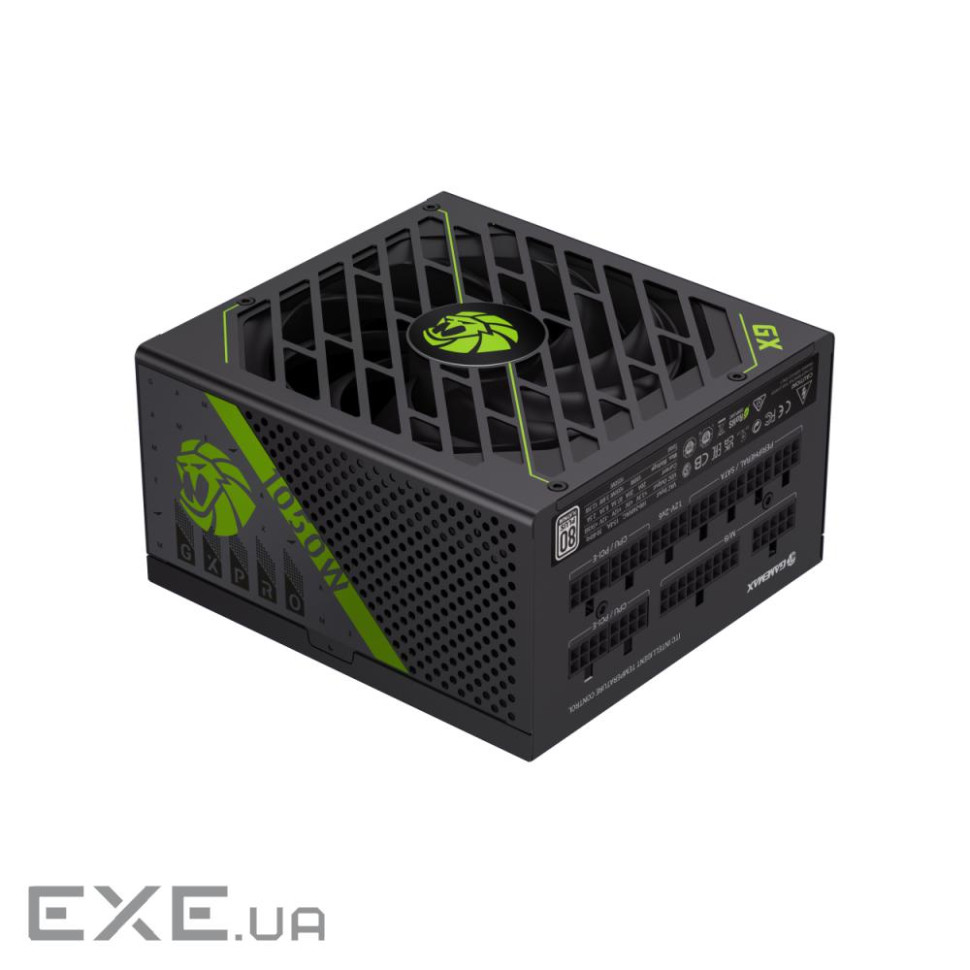 Блок живлення Gamemax 1050W (GX-1050 PRO BK(ATX3.1PCIe5.1))