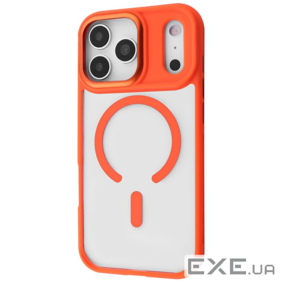 Чехол Proove Clear Essence Case with Magnetic Ring iPhone 17 Pro orange (PCCEIP17P010)