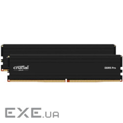Модуль пам'яті CRUCIAL DDR5 Pro DDR5 6000MHz 64GB Kit 2x32GB (CP2K32G60C40U5B)