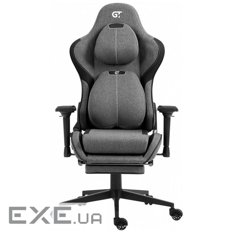 Крісло ігрове GT Racer X-2308 Gray/Black (X-2308 Fabric Gray/Black)