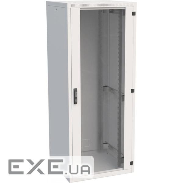 Шафа напольна Conteg iSEVEN 19", 27U 600x800, RAL7035 (RI7-27-60/80)