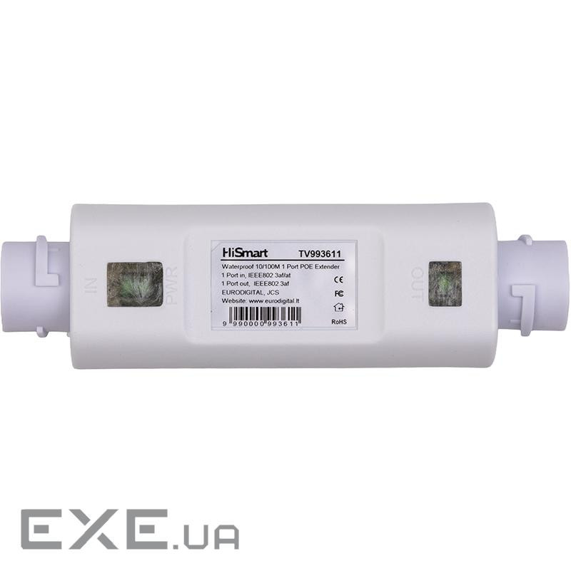 Розширювач PoE 10/100M 100 м, IP66 (TV993611)