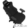 Крісло ігрове Anda Seat Kaiser 3 Fabric Size XL Black (AD12YDC-XL-01-B-CF)