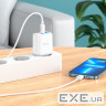 Мережевий зарядний пристрій HOCO C105A Stage dual port PD20W+QC3.0 charger set (C to (6931474782939)