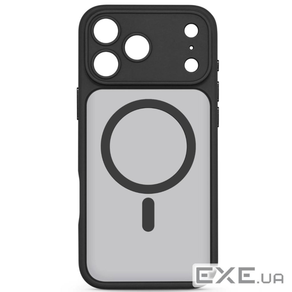 Чохол до мобільного телефона Armorstandart Lush MagCase Apple iPhone 17 Pro Max Black (ARM87497)