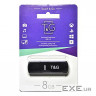 Флеш-накопичувач USB 8GB T&G 011 Classic Series Black (TG011-8GBBK)