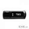 Флеш-накопичувач USB 8GB T&G 011 Classic Series Black (TG011-8GBBK)