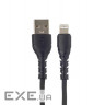 Дата кабель USB 2.0 AM to Lightning 1.0m 3A black Proda (PD-B47i-BK)
